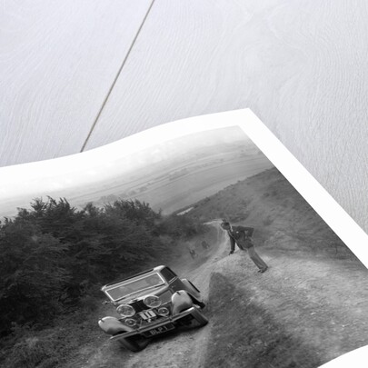 1934 Talbot 110 3377 cc competing in a Talbot CC trial by Bill Brunell