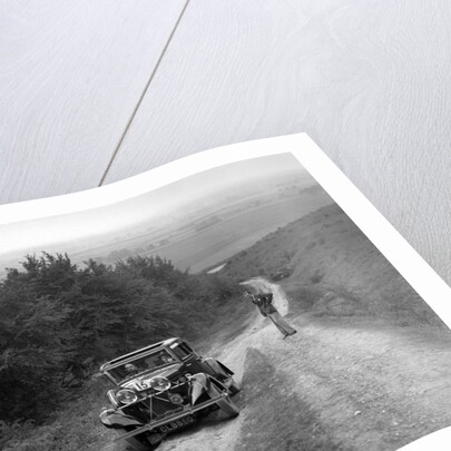 1935 Talbot 75 2276 cc competing in a Talbot CC trial by Bill Brunell