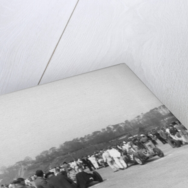 Riley 1985 cc competing in the JCC International Trophy, Brooklands, 2 May 1936 by Bill Brunell