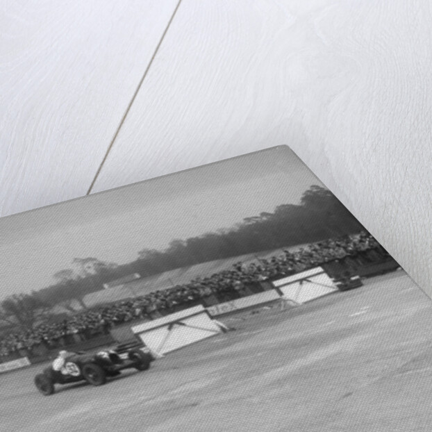 ERA cars of Jock Manby-Colegrave and Raymond Mays, JCC International Trophy, Brooklands, 2 May 1936 by Bill Brunell