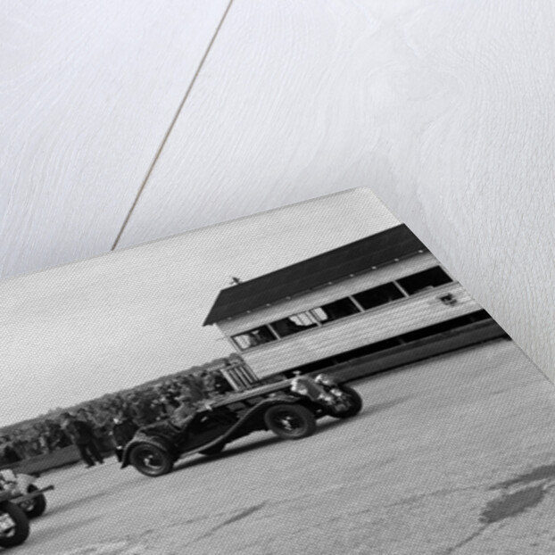 Triumph and Alvis cars at the MCC Members Meeting, Brooklands, 10 September 1938 by Bill Brunell