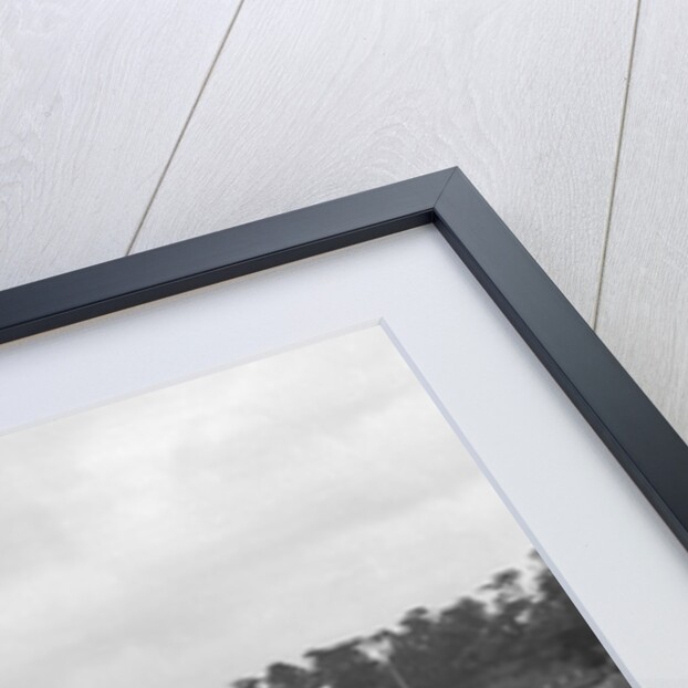 Frazer-Nash BMW 328 and Riley at the chicane, JCC Members Day, Brooklands, 1939 by Bill Brunell