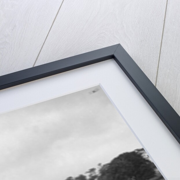 Cars racing through the chicane, JCC Members Day, Brooklands, 8 July 1939 by Bill Brunell