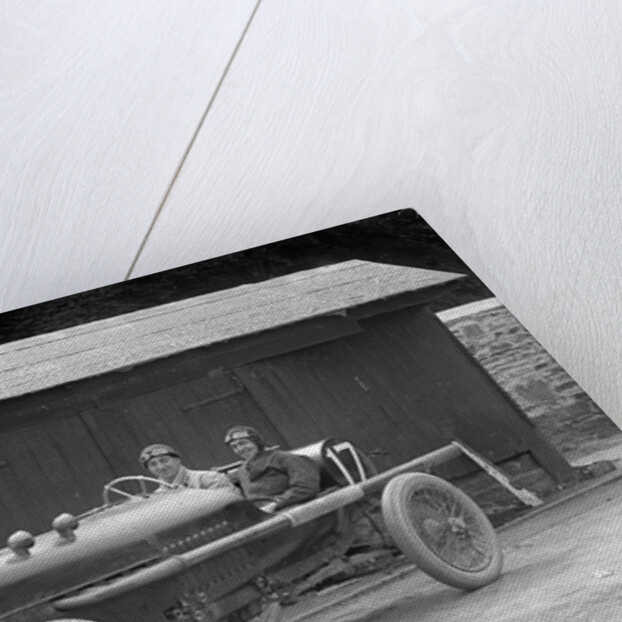 WJ Watson's Vauxhall at the RAC Isle of Man TT race, 10 June 1914 by Bill Brunell