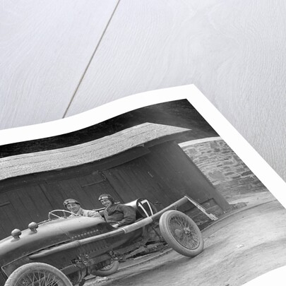 WJ Watson's Vauxhall at the RAC Isle of Man TT race, 10 June 1914 by Bill Brunell