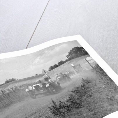 Cars competing at the JCC Members Day, Brooklands, 5 July 1930 by Bill Brunell
