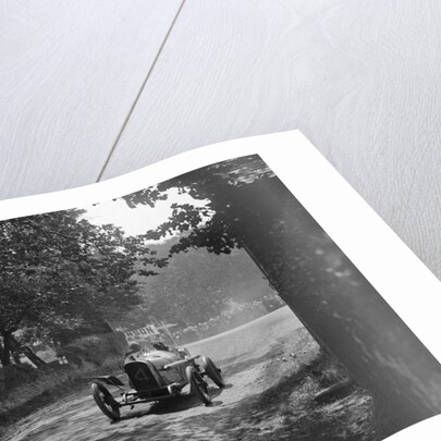 Kenelm Lee Guinness driving his Sunbeam to victory in the RAC Isle of Man TT race, 10 June 1914 by Bill Brunell