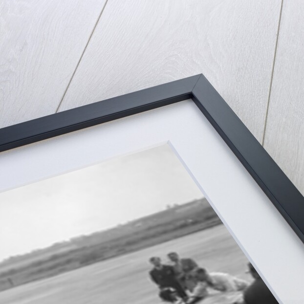 Frazer-Nash, Samson and Riley cars at an Inter-Club Meeting, Brooklands, 20 June 1931 by Bill Brunell