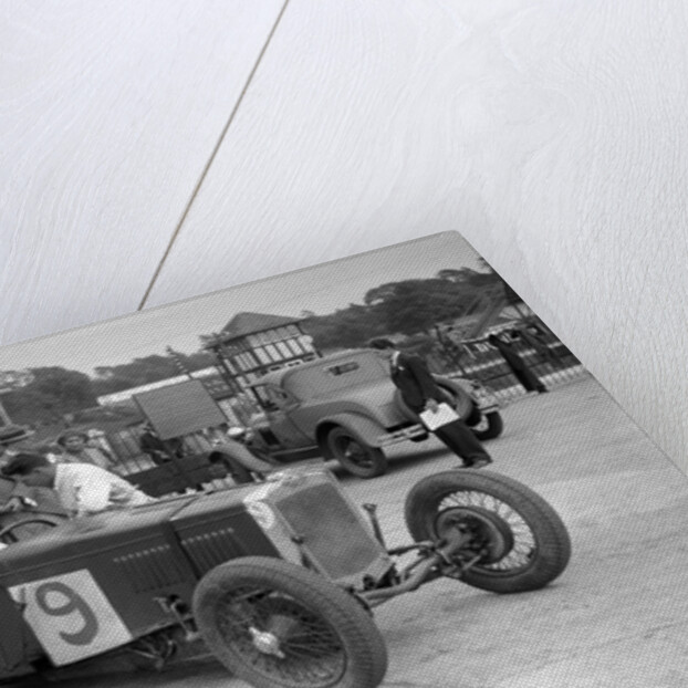 Frazer-Nash 1496 cc stripped for racing at Brooklands by Bill Brunell