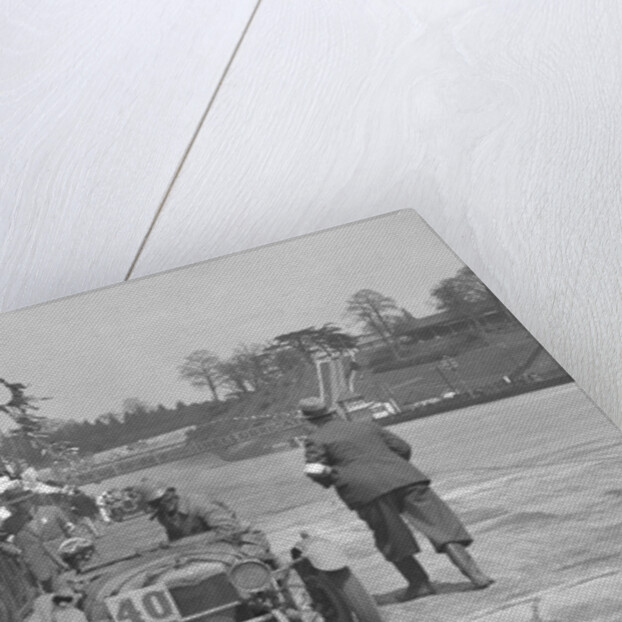 AF Ashby and R Pauing's Riley 9 Brooklands at the JCC Double Twelve race, Brooklands, 8/9 May 1931 by Bill Brunell