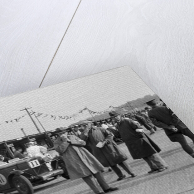 Talbot 105 of Tim Rose-Richards and John Cobb at the JCC Double Twelve race, Brooklands,  May 1931 by Bill Brunell