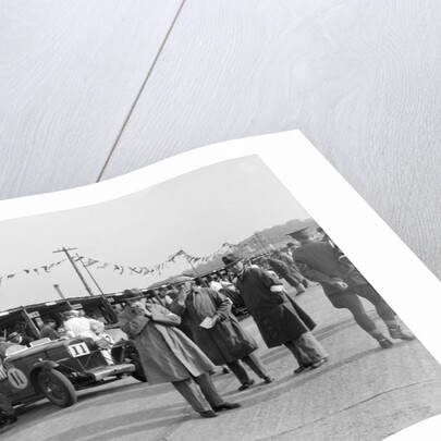 Talbot 105 of Tim Rose-Richards and John Cobb at the JCC Double Twelve race, Brooklands,  May 1931 by Bill Brunell