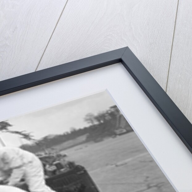 Talbot 90 of E and SJ Burt in the pits at the JCC Double Twelve race, Brooklands,  May 1931 by Bill Brunell
