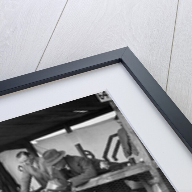 MG C type of TVG Selby and G Hendy in the pits at the JCC Double Twelve race, Brooklands, May 1931 by Bill Brunell