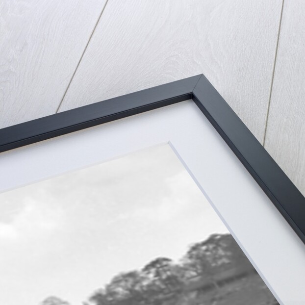 Invicta leading a Riley 9 Brooklands in the JCC Double Twelve race, Brooklands, 8/9 May 1931 by Bill Brunell