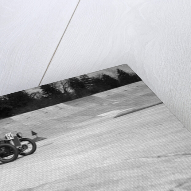 Austin Ulster of Victoria Worsley and R Latham-Boote, JCC Double Twelve race, Brooklands, 1931 by Bill Brunell