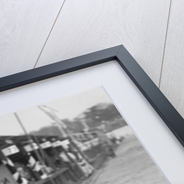MG C type of Ron Horton and Bill Humphreys in the pits, JCC Double Twelve race, Brooklands, 1931 by Bill Brunell