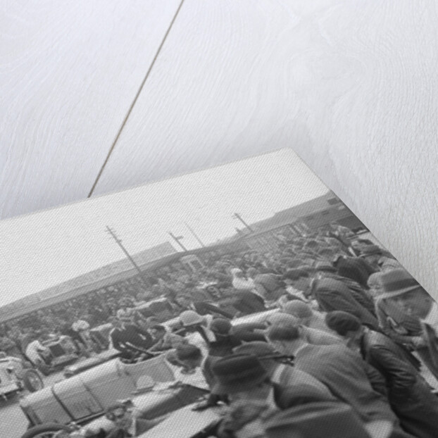Race meeting at Brooklands by Bill Brunell