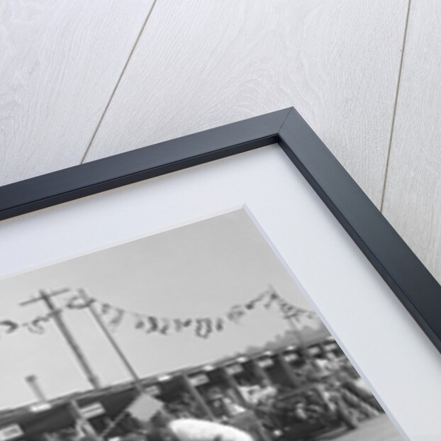 Two Talbot 105s in the pits at the JCC Double Twelve race, Brooklands, 8/9 May 1931 by Bill Brunell