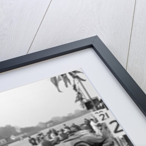 Alvis and Lea-Francis cars at the JCC Double Twelve race, Brooklands, 8/9 May 1931 by Bill Brunell