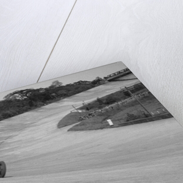 Sunbeam of EL Bouts on the banking, BARC meeting, Brooklands, 16 May 1932 by Bill Brunell