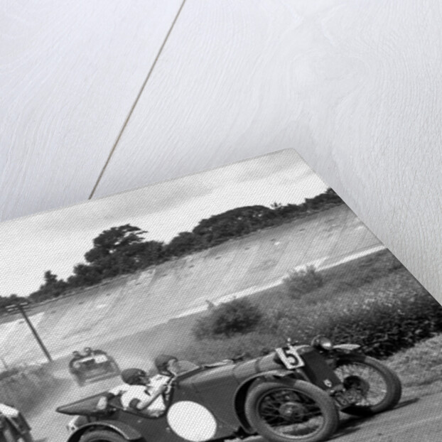 Two Austin Ulsters leading an MG, JCC Members Day, Brooklands, 4 July 1931 by Bill Brunell