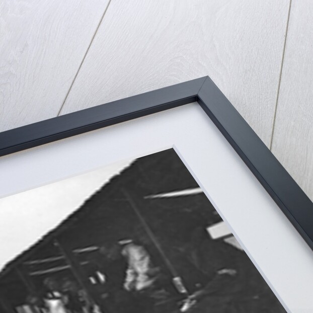 Alfa Romeo of KD Evans in the pits at the JCC Members Day, Brooklands, 4 July 1931 by Bill Brunell