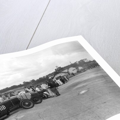 Frazer-Nash of WL Mummery at the LCC Relay GP, Brooklands, 25 July 1931 by Bill Brunell