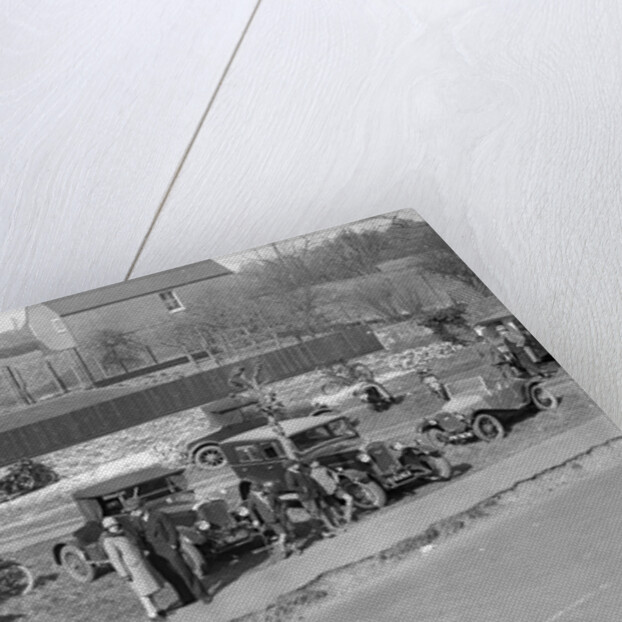 The Surbiton Motor Club Grand Cup, the Talbot Hotel, Ripley, Surrey, 1929 by Bill Brunell