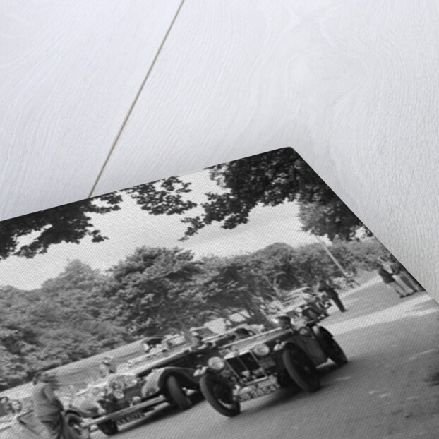 Cars competing in the MCC Torquay Rally, July 1937 by Bill Brunell