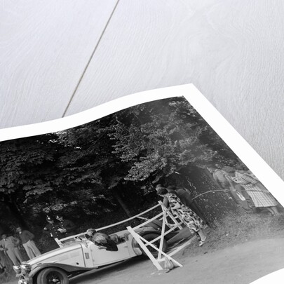 DE Harris' Singer B37, winner of a silver award at the MCC Torquay Rally, July 1937 by Bill Brunell