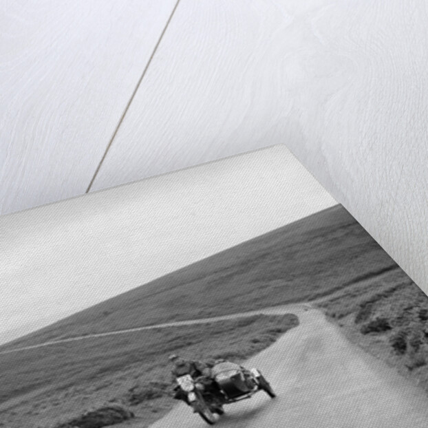 490 cc Norton and sidecar of CF Crossby, winner of a silver award, MCC Torquay Rally, July 1937 by Bill Brunell