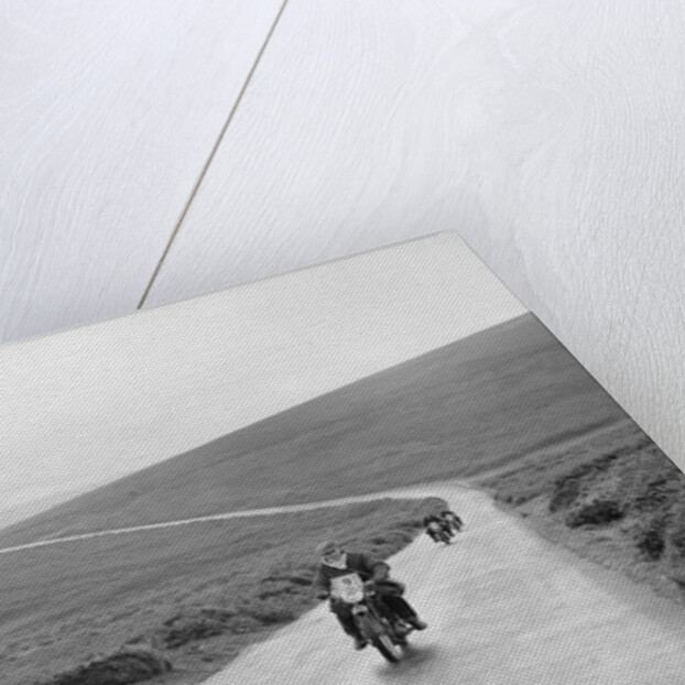 493 cc Sunbeam of HAH Burgess, winner of a bronze award at the MCC Torquay Rally, July 1937 by Bill Brunell