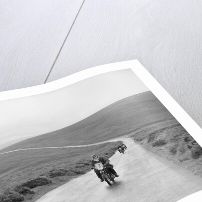 493 cc Sunbeam of HAH Burgess, winner of a bronze award at the MCC Torquay Rally, July 1937 by Bill Brunell