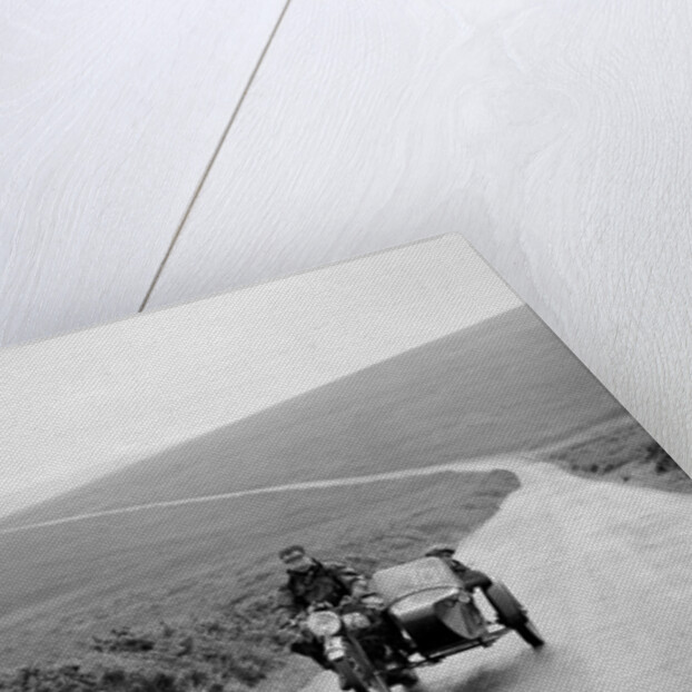 490 cc Norton and sidecar of FW Osborne, winner of a silver award, MCC Torquay Rally, July 1937 by Bill Brunell