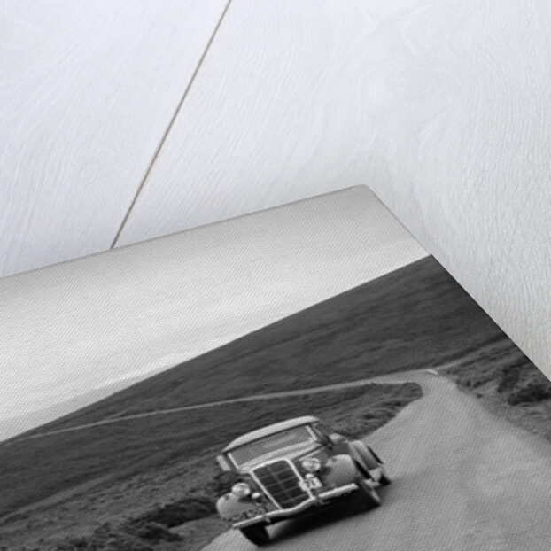 DJH Currie's Ford V8, winner of a silver award at the MCC Torquay Rally, July 1937 by Bill Brunell