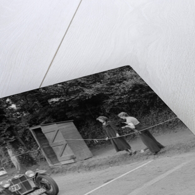 EC Haesendonck's MG PB competing at the MCC Torquay Rally, July 1937 by Bill Brunell