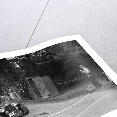 AL Baker's MG Magnette, winner of a bronze award at the MCC Torquay Rally, July 1937 by Bill Brunell