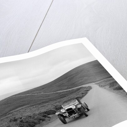 Peter Clark's HRG, winner of a silver award at the MCC Torquay Rally, July 1937 by Bill Brunell