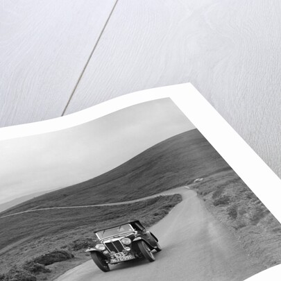 MG Magnette of RWG Collins, winner of a premier award at the MCC Torquay Rally, July 1937 by Bill Brunell