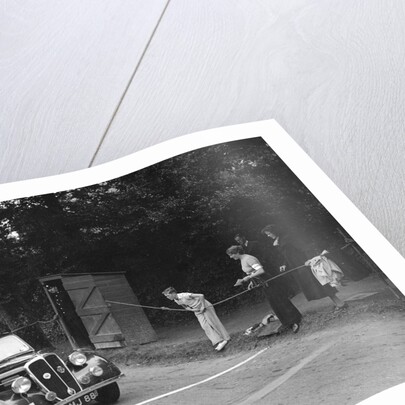 Standard Flying 12 of RS Mantle, winner of a silver award at the MCC Torquay Rally, July 1937 by Bill Brunell