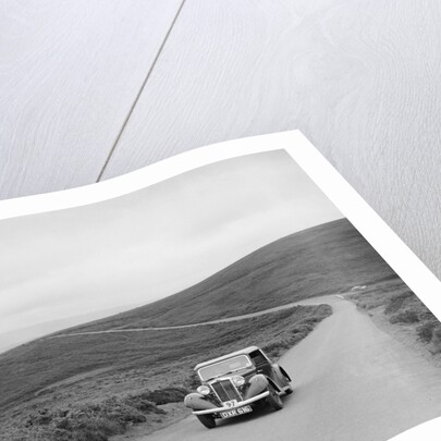 AC Westwood's Talbot 10, winner of a silver award at the MCC Torquay Rally, July 1937 by Bill Brunell