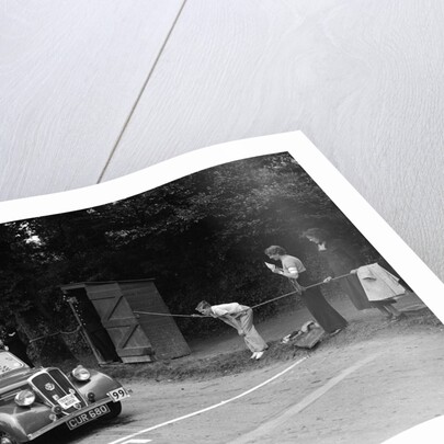 Standard Flying 12 of WJ Haward, winner of a bronze award at the MCC Torquay Rally, July 1937 by Bill Brunell
