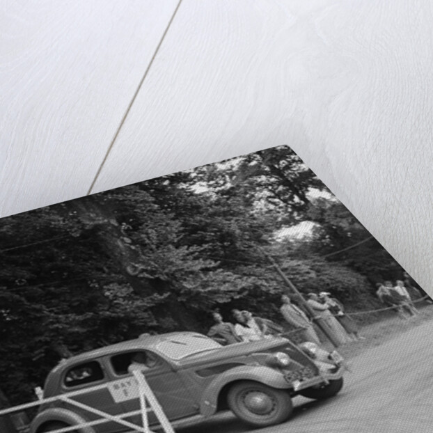 Ford V8 of J Whalley, winner of a bronze award at the MCC Torquay Rally, July 1937 by Bill Brunell