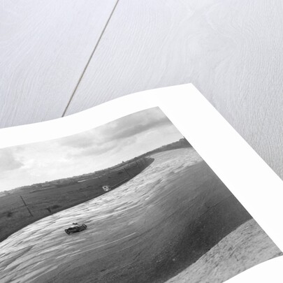 Leon Cushman's Austin 7 racer making a speed record attempt, Brooklands, 8 August 1931 by Bill Brunell