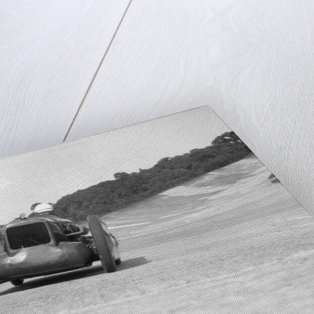 Leon Cushman's Austin 7 racer making a speed record attempt, Brooklands, 8 August 1931 by Bill Brunell