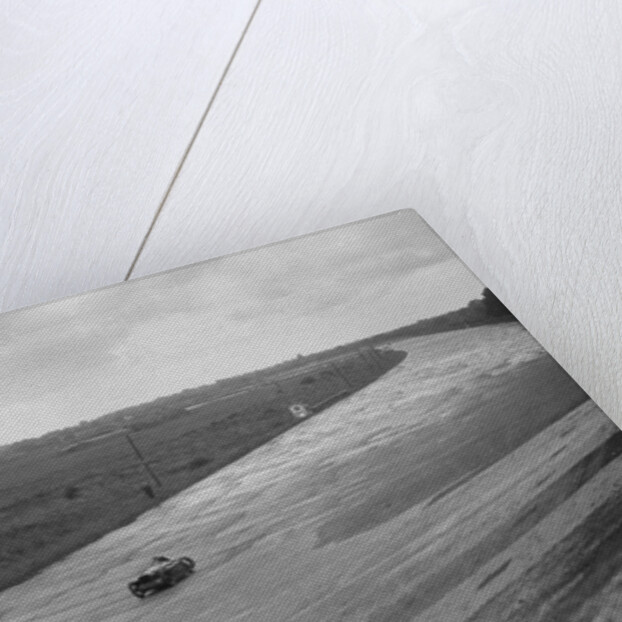 Leon Cushman's Austin 7 racer making a speed record attempt, Brooklands, 8 August 1931 by Bill Brunell