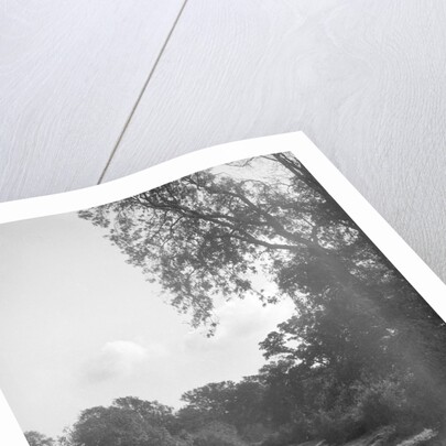 Car taking part in the Bugatti Owners Club car treasure hunt, 25 October 1931 by Bill Brunell