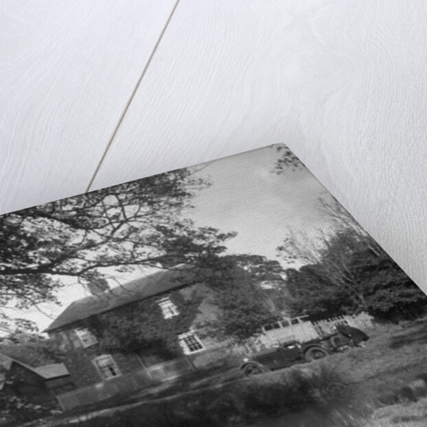 Wolseley Hornet taking part in the Bugatti Owners Club car treasure hunt, 25 October 1931 by Bill Brunell