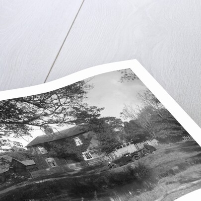 Wolseley Hornet taking part in the Bugatti Owners Club car treasure hunt, 25 October 1931 by Bill Brunell